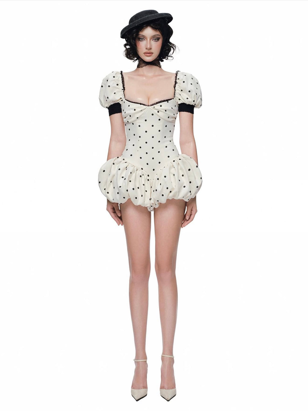 Doublebizz Bath Polka Corset Dress