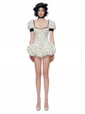 Doublebizz Bath Polka Corset Dress