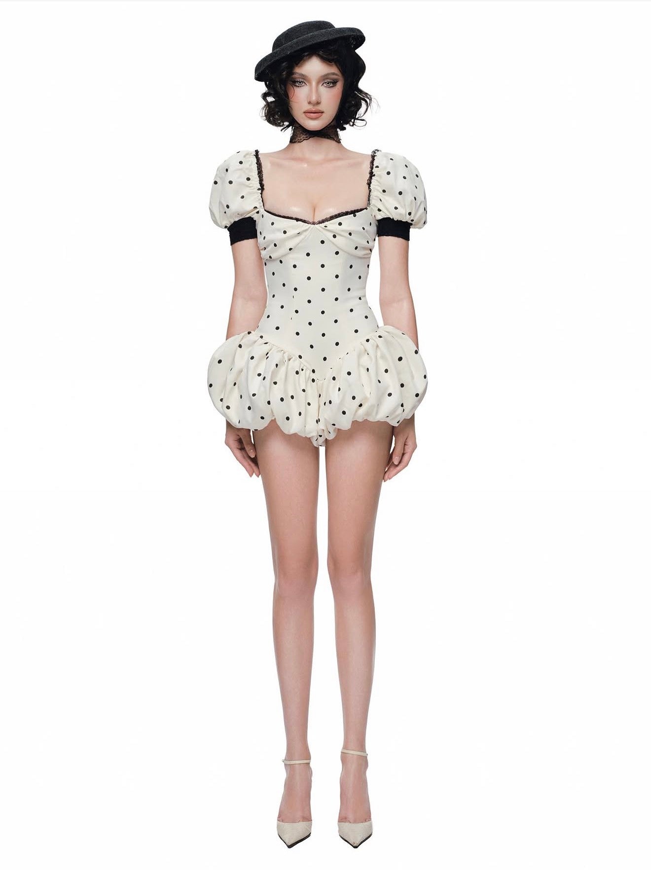 Doublebizz Bath Polka Corset Dress