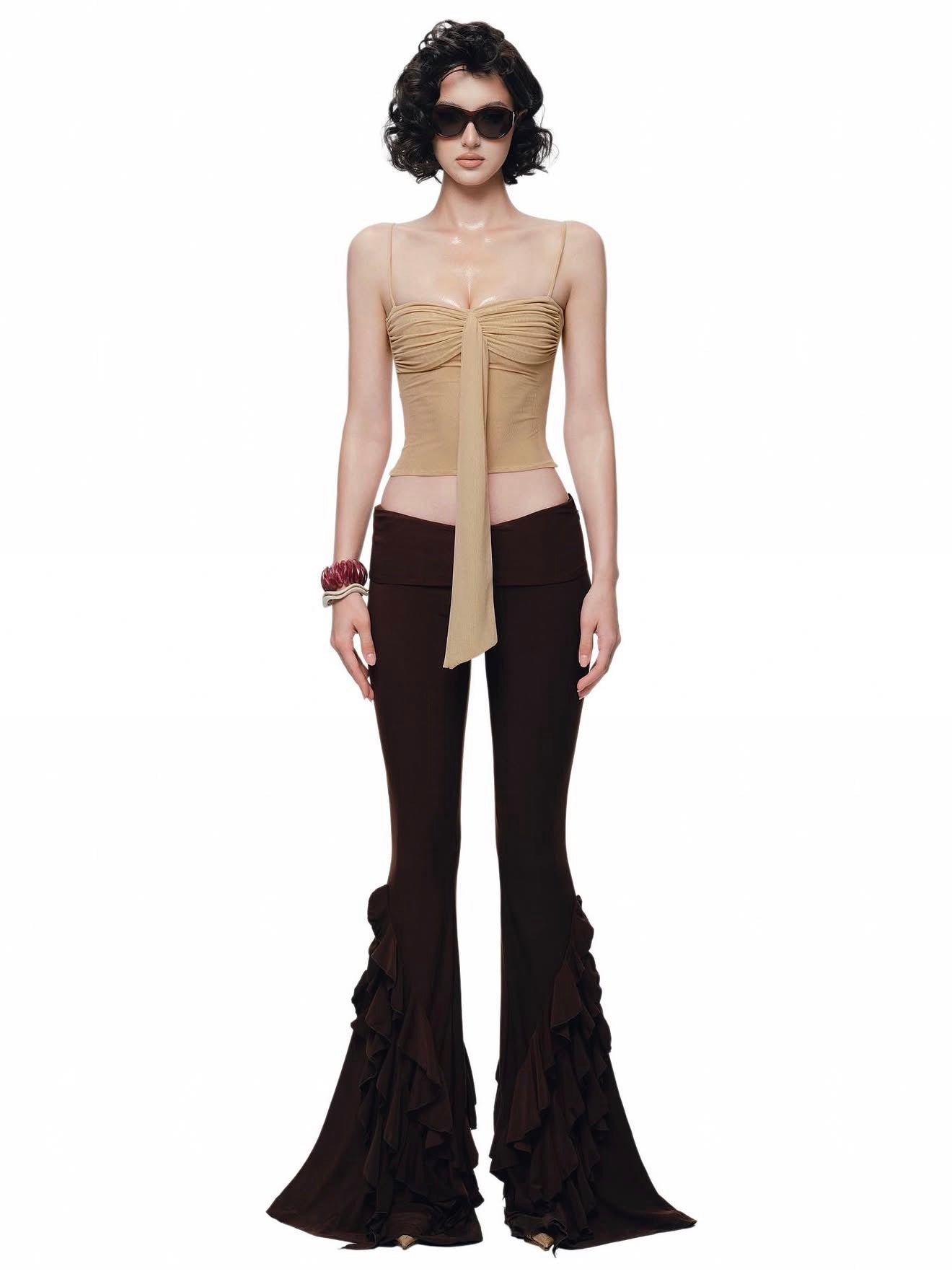 Doublebizz Rufi Ruffle Trousers