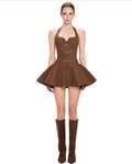 Lsoul Saddle Sculpt Dress