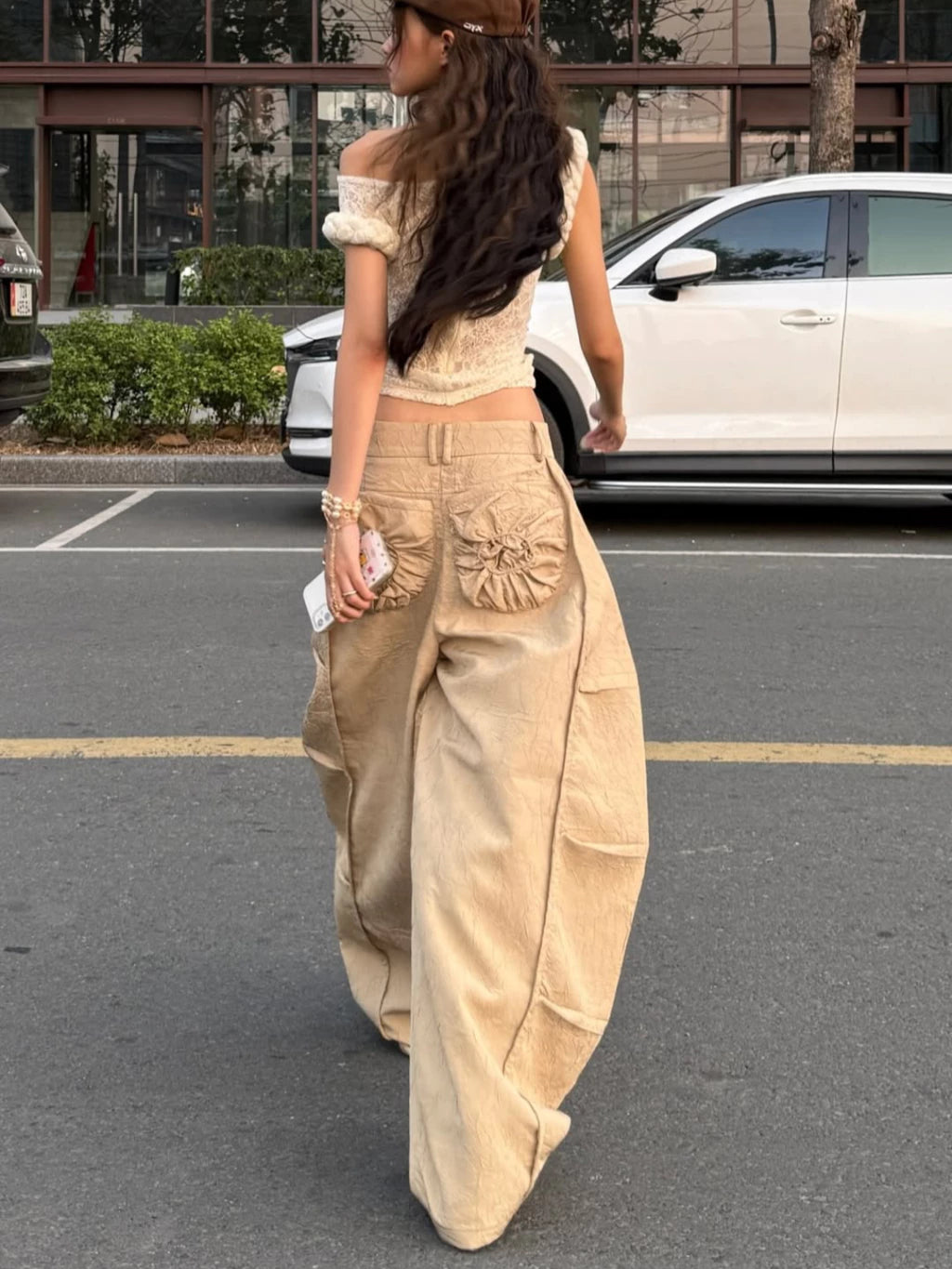 Stun.sg Oversized Floral Trousers