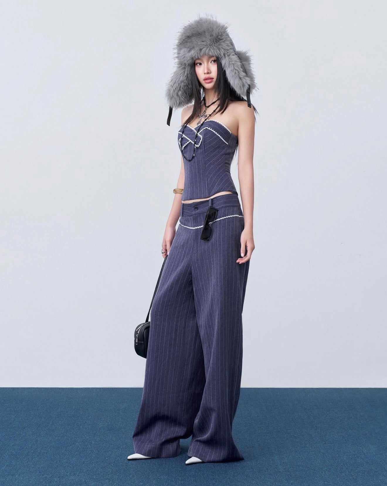 Baabeeboo Atelier Pinstripe Set
